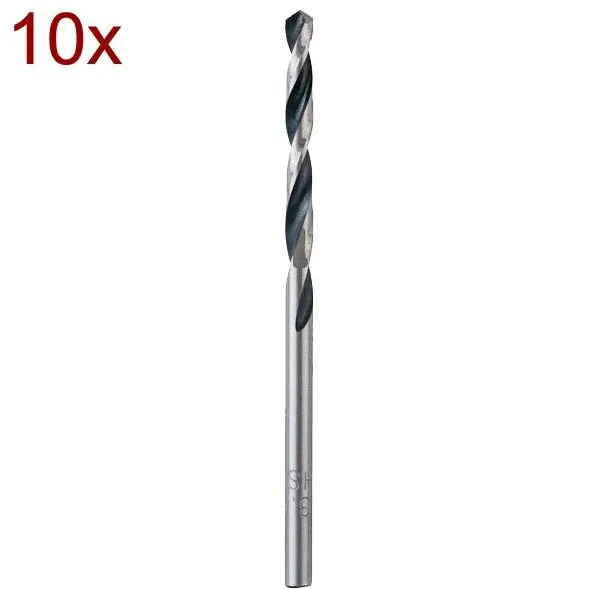 BOSCH 2608577200 - Set burghie, metal, 3.2 mm, 10 buc