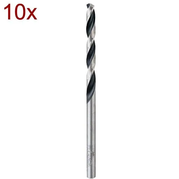 BOSCH 2608577211 - Set burghie, metal, 4.3 mm, 10 buc