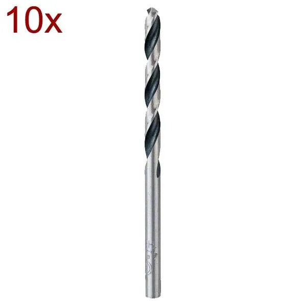 BOSCH 2608577213 - Set burghie, metal, 4.5 mm, 10 buc