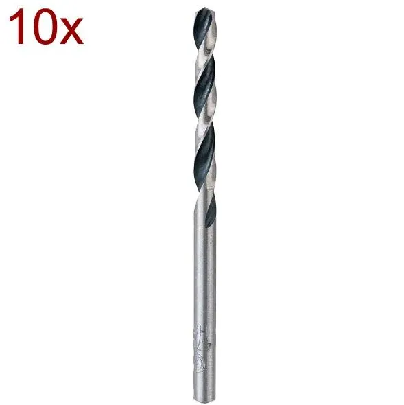 BOSCH 2608577215 - Set burghie, metal, 4.7 mm, 10 buc