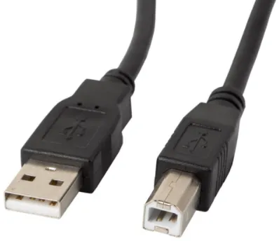 LANBERG Cablu USB-A(m)->usb-B(m) 2.0 1,8M LANBERG negru