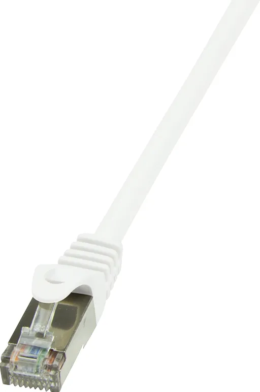 Cablu retea patch Logilink CP2011S CAT6 0.5 m alb