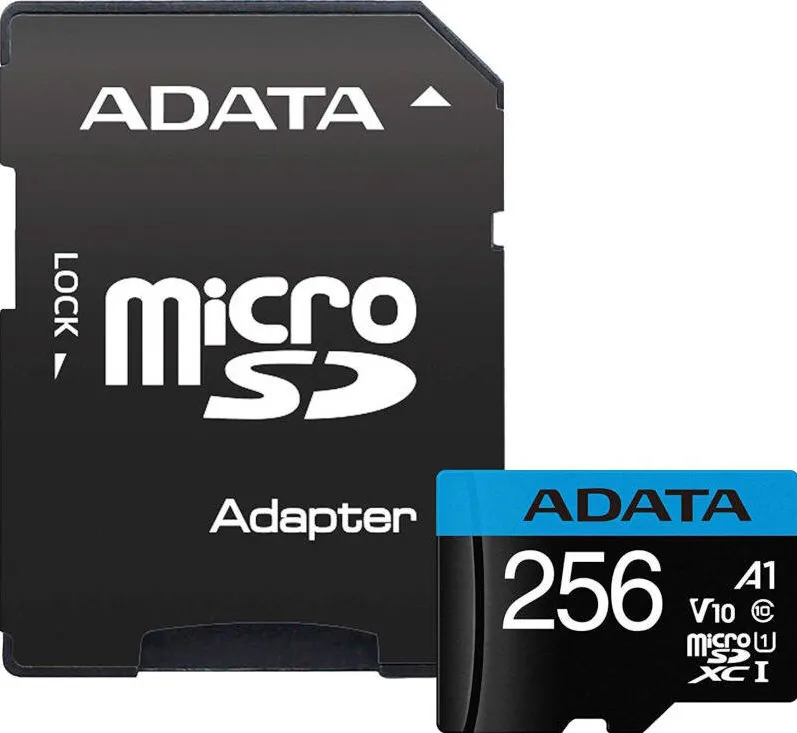 Card de Memorie ADATA Micro SDXC 256GB Clasa 10 UHS-I + Adapter SD