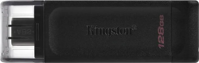 Memorie USB Kingston DataTraveler 70 128GB USB 3.2 Type-C Black