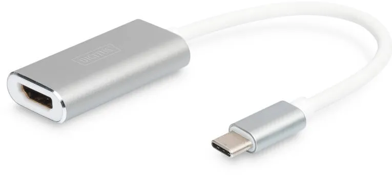 Adaptor Assmann DIGITUS USB3.0 Typ C 4K HDMI 20cm chipset CSL-C-001 white
