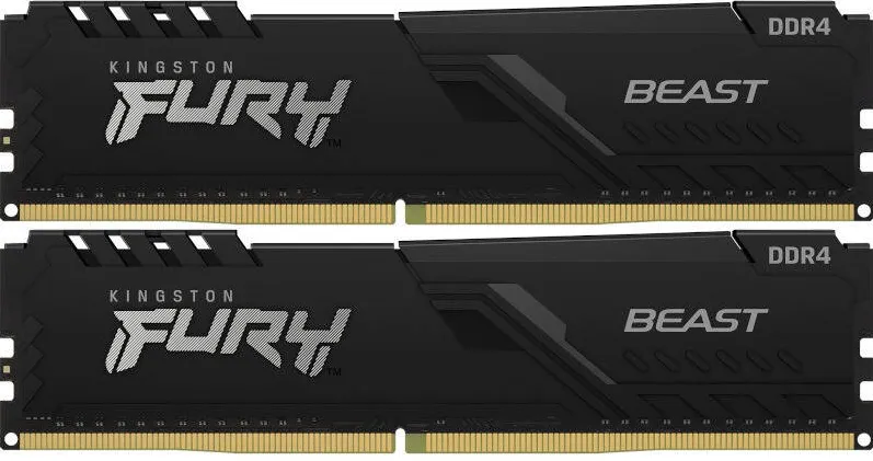 Memorie RAM Kingston FURY Beast 32GB DDR4 3200MHz CL16 Dual Channel Kit