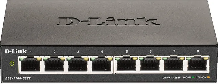 Switch D-Link Gigabit DGS-1100-08V2