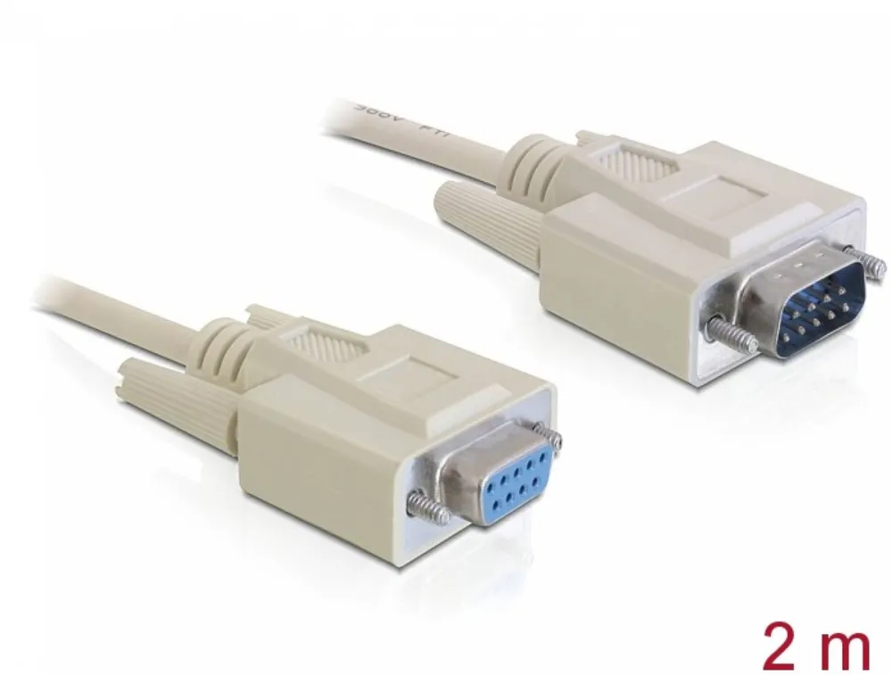 DELOCK 84064, serial extension cable - 2 m
