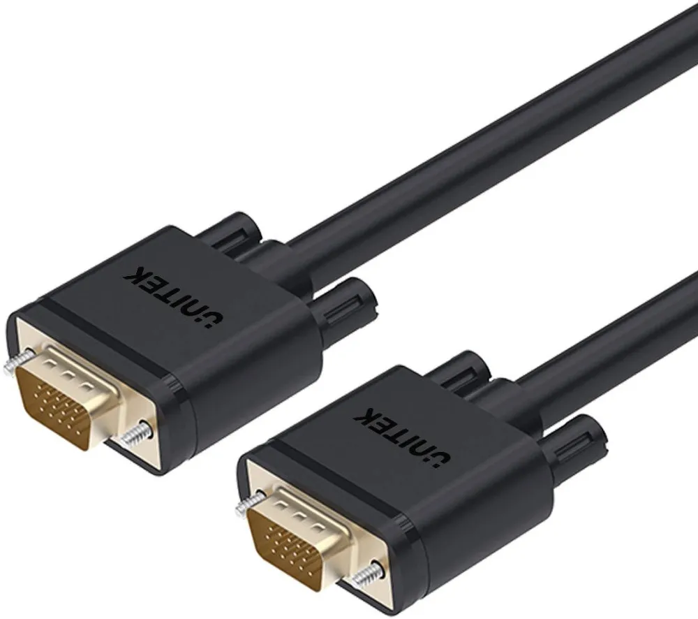 Cablu VGA Unitek Y-C504G 1 m negru