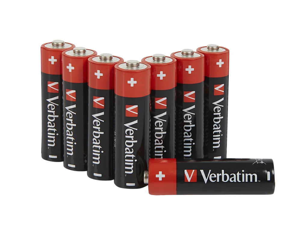 VERBATIM USV Acc Battery AA Alkaline 8 Pack