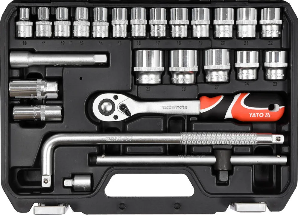 YATO Set Chei 25 pieces 1/2" 38741