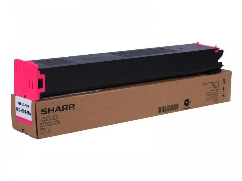 Toner imprimanta Sharp MX-61GTMA magenta