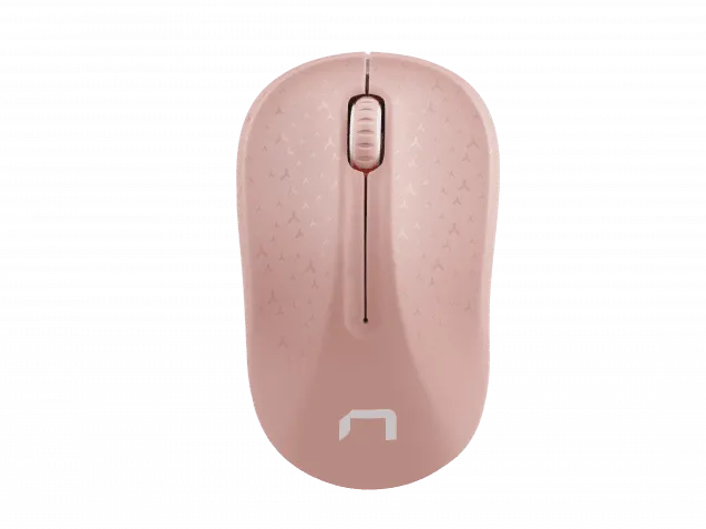 Mouse Natec Wireless Toucan Pink & White 1600DPI