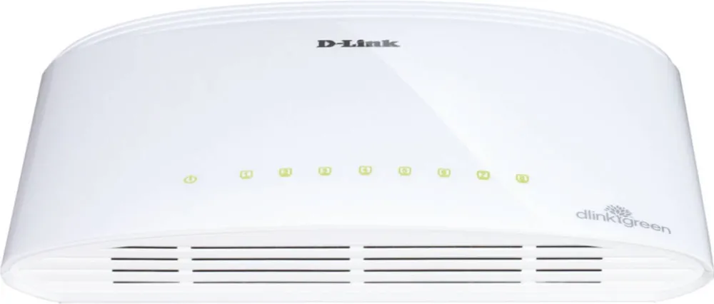 Switch D-Link DGS-1008D/E Unmanaged Gigabit Ethernet (10/100/1000) White