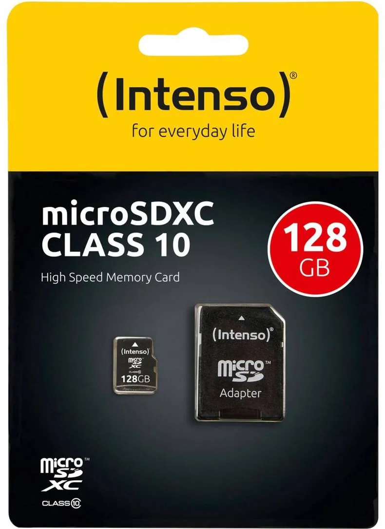 Card de Memorie Intenso microSDXC 128GB Class 10
