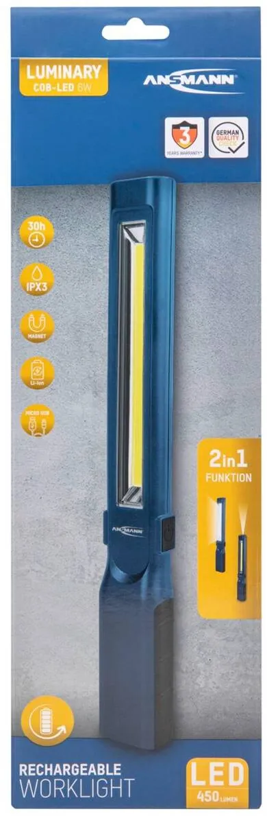 Ansmann WL450R slim LED Workshop Lamp