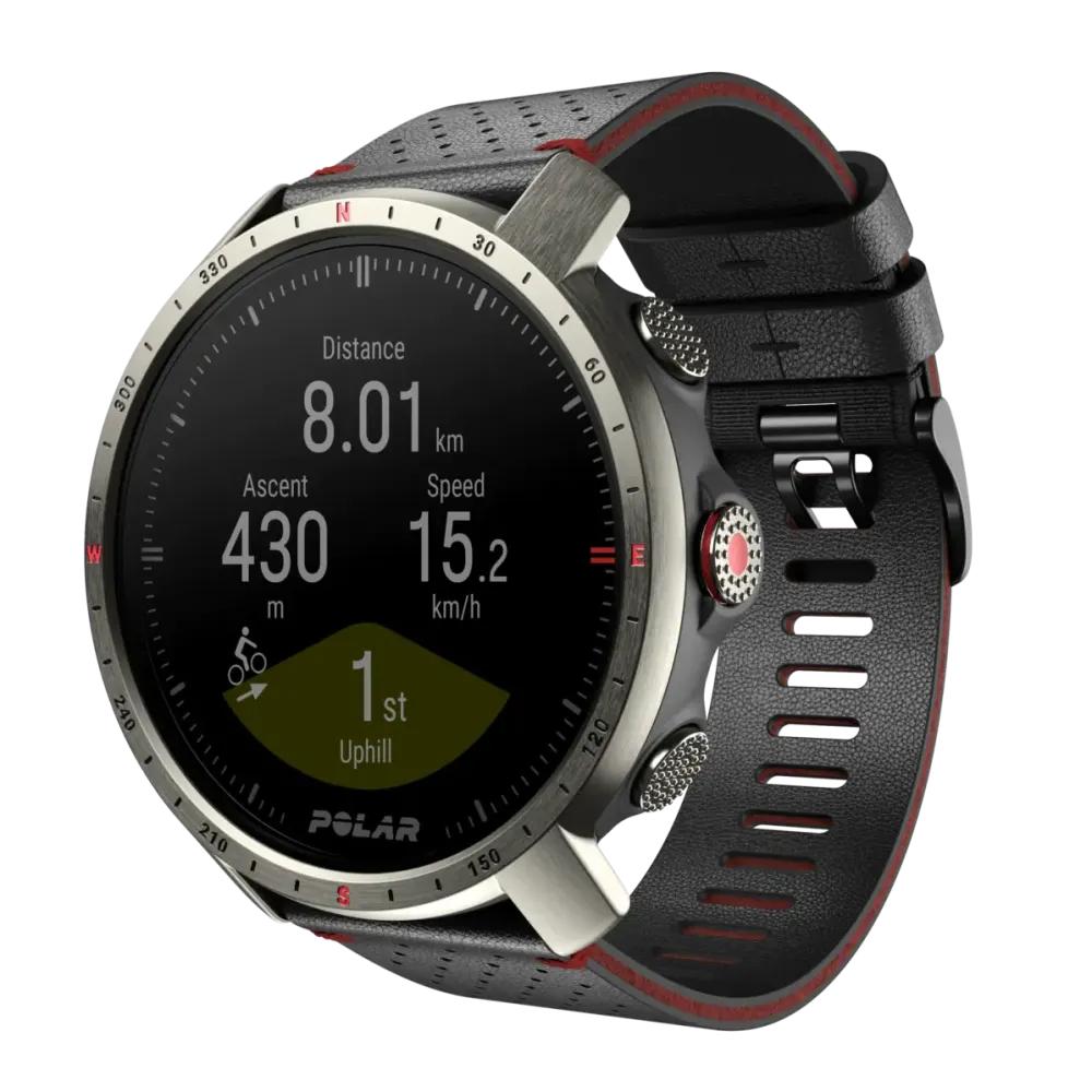 Smartwatch Polar Grit X Pro Titan