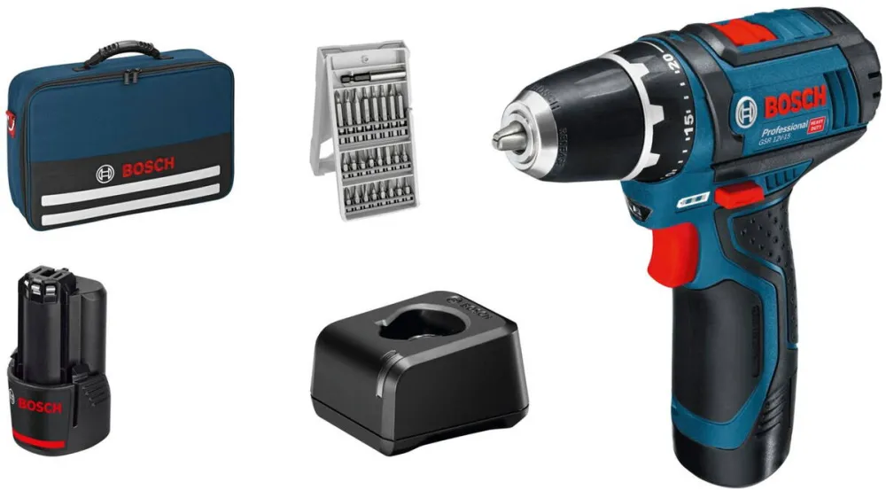 BOSCH GSR 12V-15 Professional Bormasina cu Acumulator