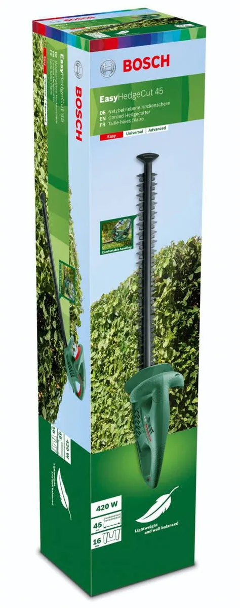 BOSCH EasyHedgecut 45 Corded Hedge Cutter
