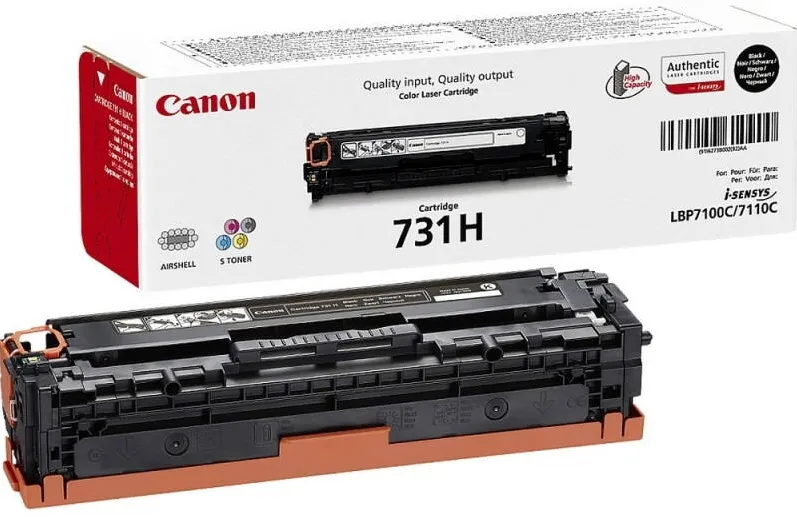 Toner imprimanta Canon 731H Black