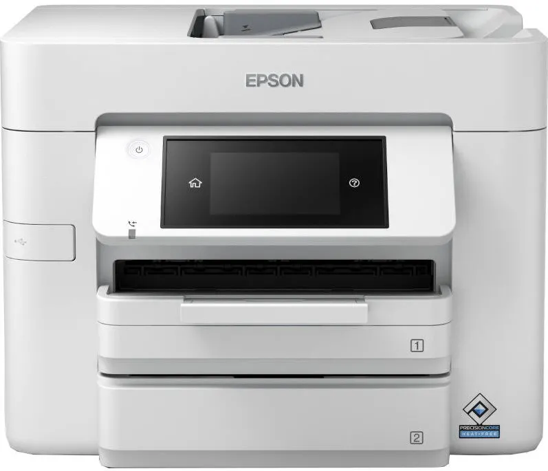 Imprimanta multifunctionala Epson WorkForce Pro WF-C4810DTWF, InkJet, Color, Format A4, Duplex, Retea, Wi-Fi, Fax