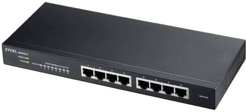 Switch ZyXEL Gigabit GS1915-8