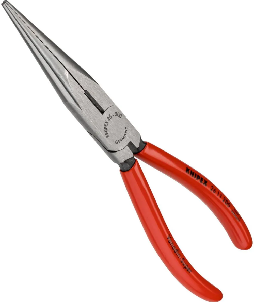 KNIPEX Cleste Snipe Nose Side Cutting Pliers (Stork Beak Pliers)