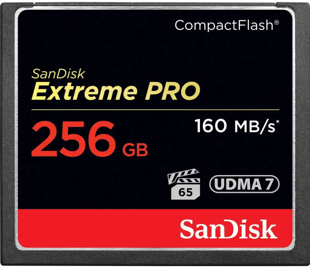 Card de Memorie SanDisk Extreme Pro CF CompactFlash 256GB 160MB/s