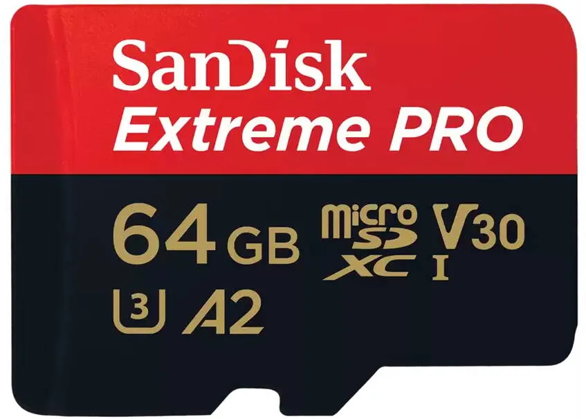 Card de Memorie SanDisk Extreme PRO 64 GB MicroSDXC UHS-I Class 10 + SD Adapter