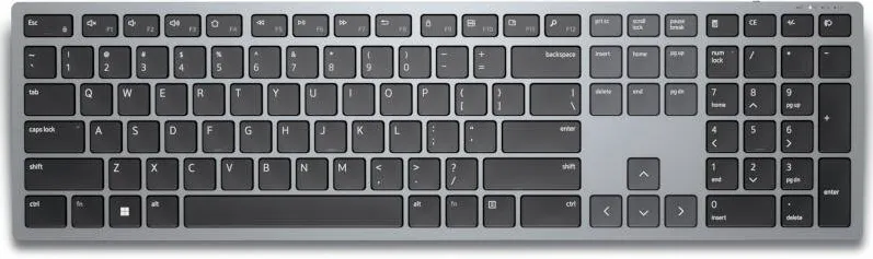 Tastatura wireless Dell KB700 Bluetooth gri titan US International