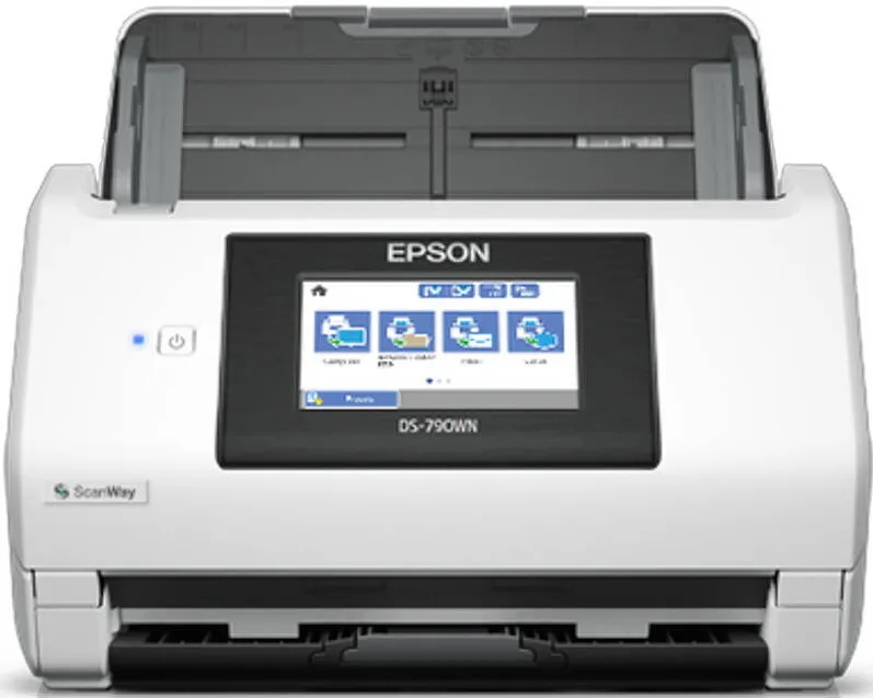 Scanner Epson WorkForce DS-790WN, Format A4, USB 3.0, Retea, Wi-Fi