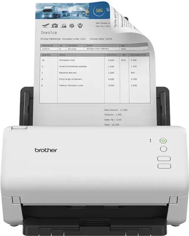 Scanner Brother ADS-4100, Format A4, Duplex, USB 3.0