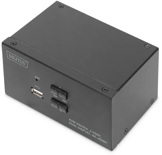 Switch Assmann 2 ports DS-12860