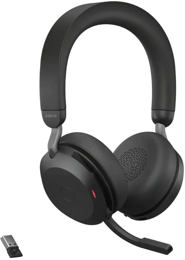 Casti Over-Head Jabra Evolve2 75 Link380a UC Stereo Blac