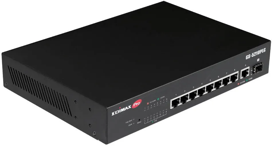 Switch Edimax GS-5210PLG