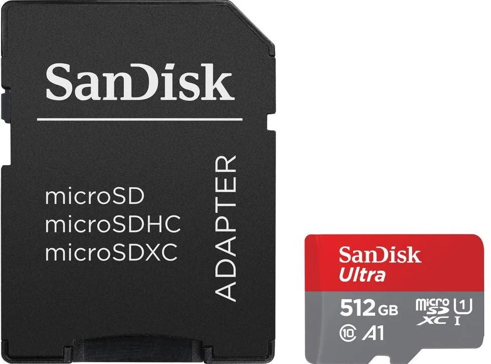 Card de Memorie SanDisk Ultra microSDXC 512GB 150MB/s A1 + Adapter SD