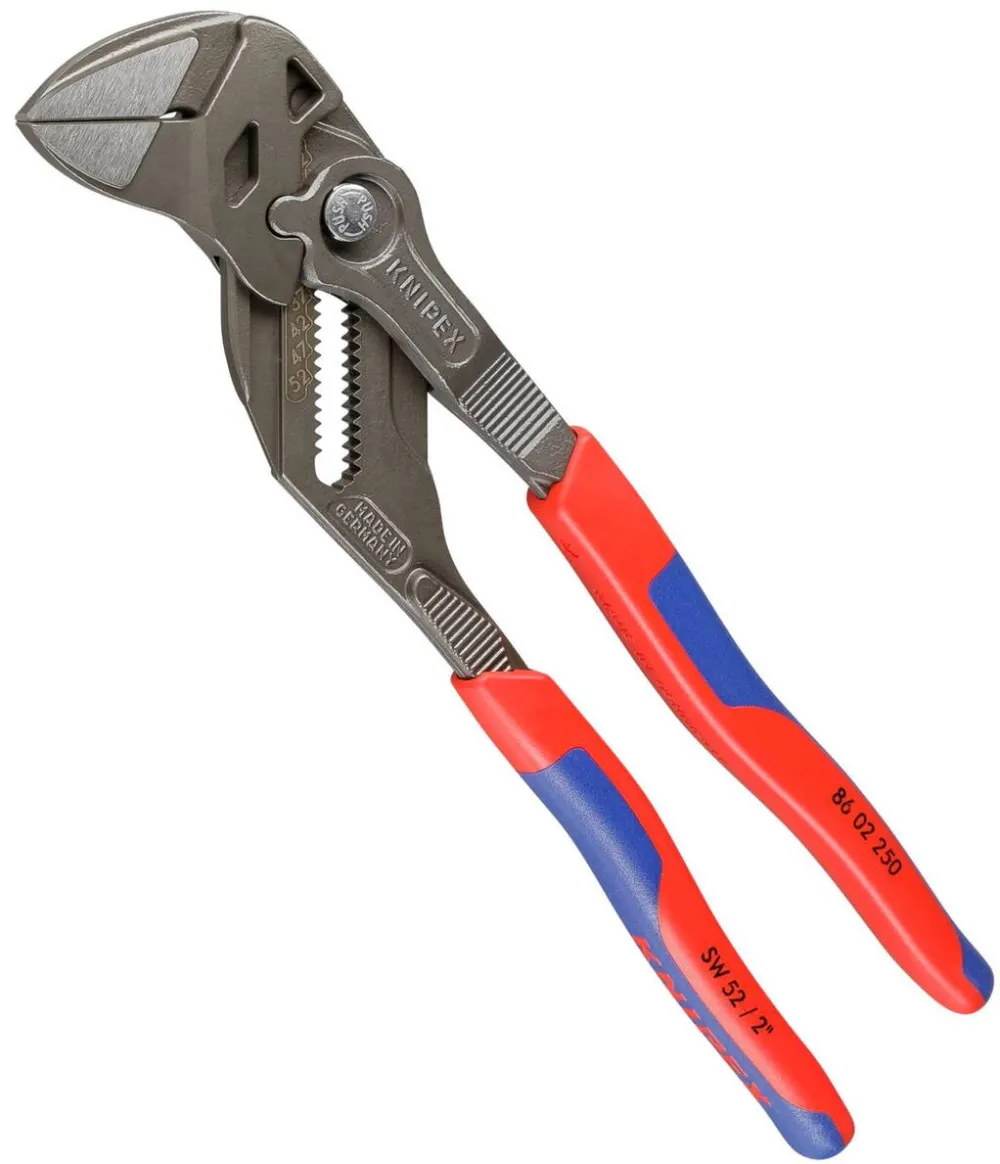 KNIPEX Cleste Pliers Wrench grey atramentized 250 mm