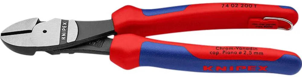 KNIPEX High Leverage Diagonal Cutter 200 mm 74 02 200