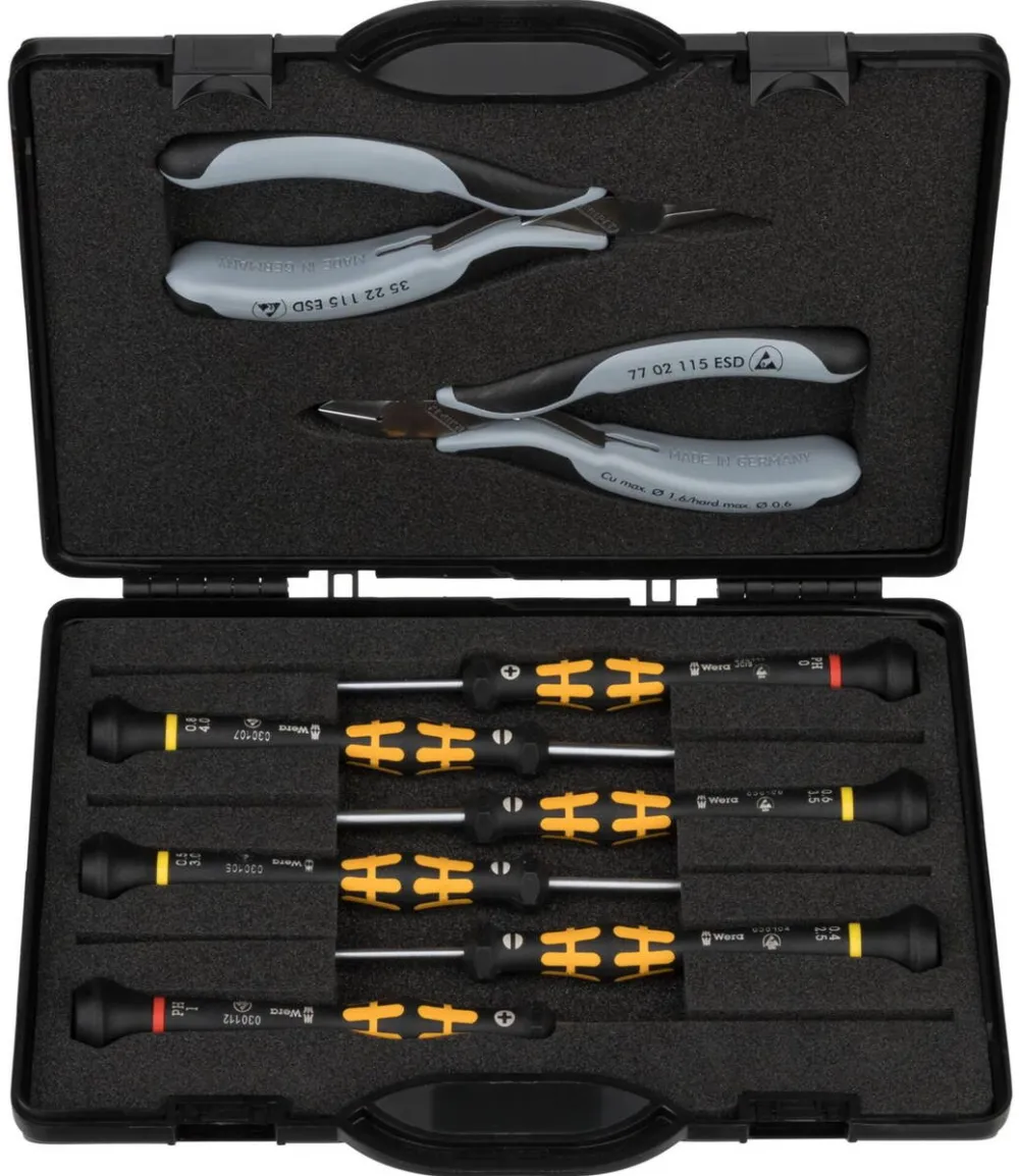 KNIPEX Case for Electronics Pliers ESD 00 20 18 ESD