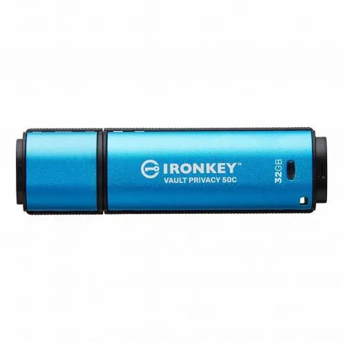 Memorie USB Kingston IronKey VP50C 32GB USB-C