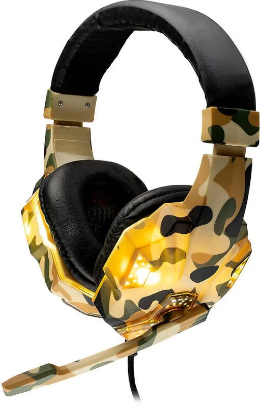 Casti Over-Head Spacer Gaming Camo