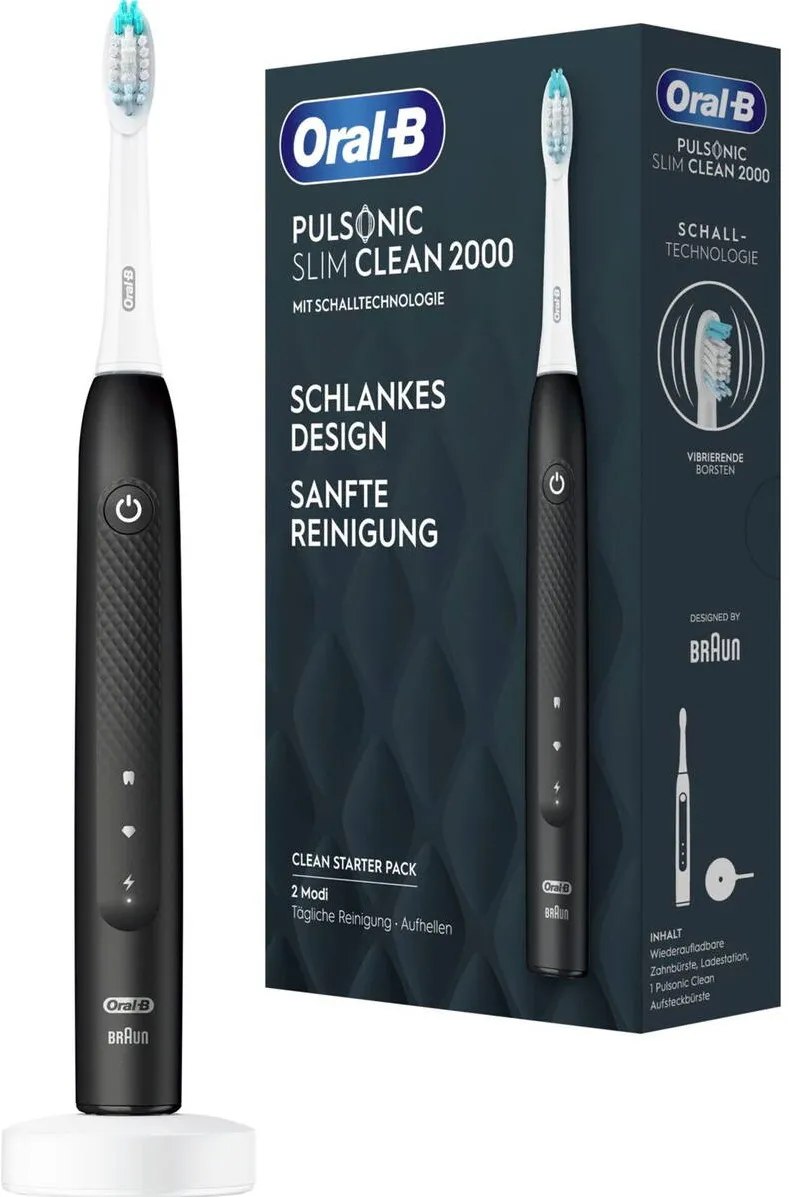 ORAL-B Pulsonic Slim Clean 2000 Black