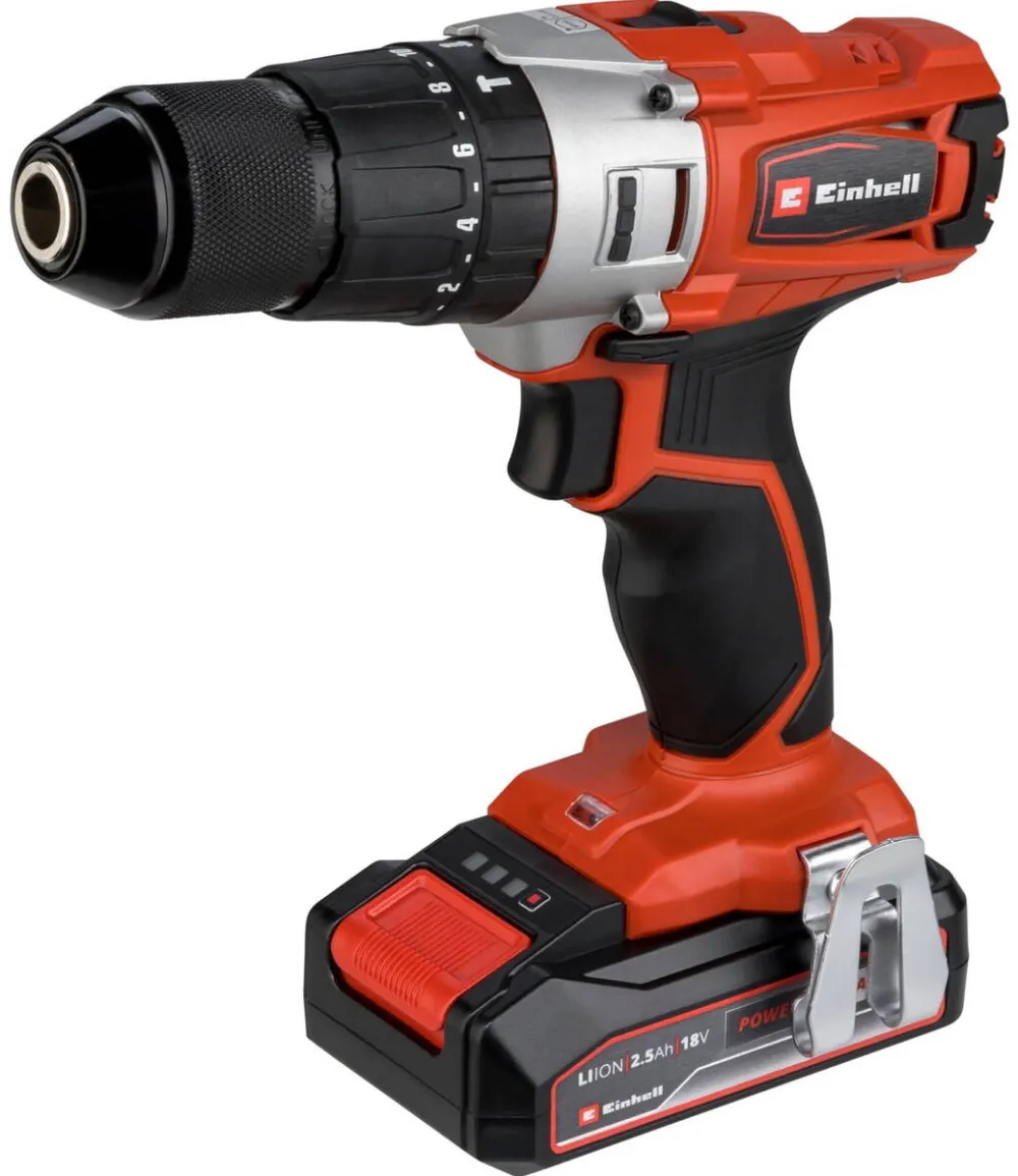 Einhell Masina de gaurit TE-CD 18/2 Li 2,5 Ah