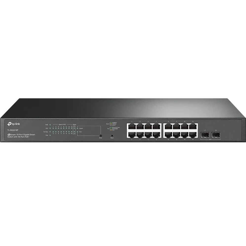 Switch TP-Link 18-PORT POE SMART WITH 16-PORT POE+