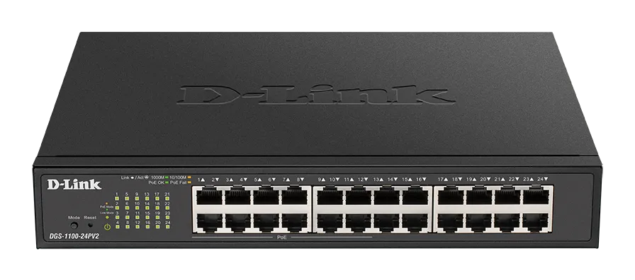 Switch D-Link 24-PORT POE SMART GIGABIT