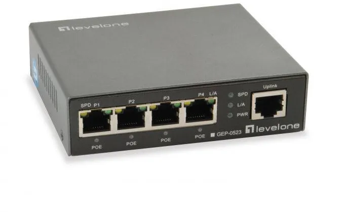 Level One 5x GE GEP-0523 60W 4xPoE