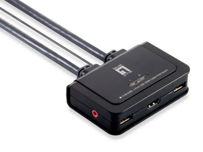 Switch KVM Level One 0290 2 porturi HDMI