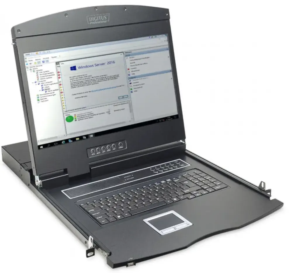 Switch Assmann Modulare 19"TFT,1-Port KVM&Touchpad