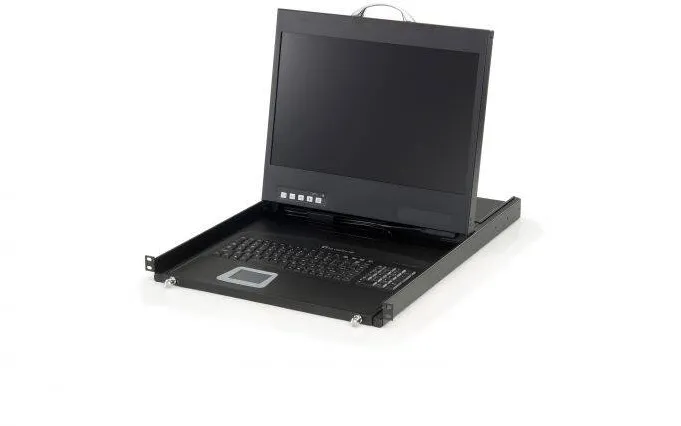 Switch KVM Level One 8901 19" WIDESCREEN LCD RACK