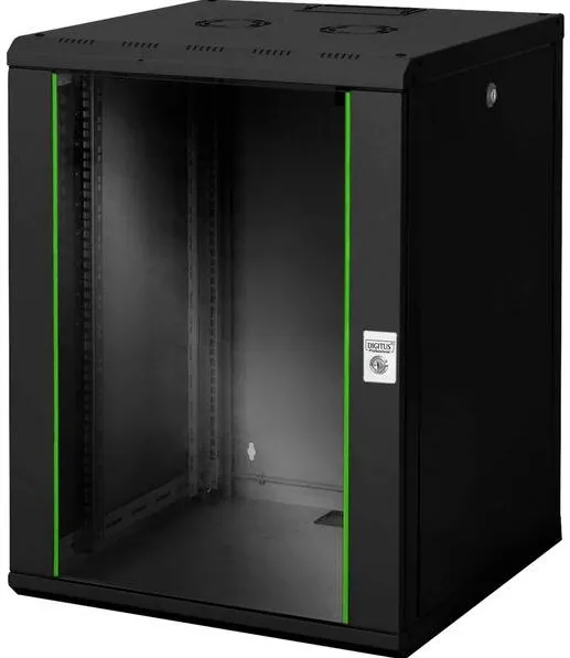 Rack Assmann Unique 16HE 820x600x600mm Negru